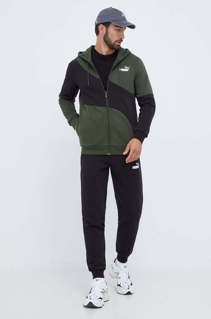 Puma trening barbati culoarea verde - Pled.ro