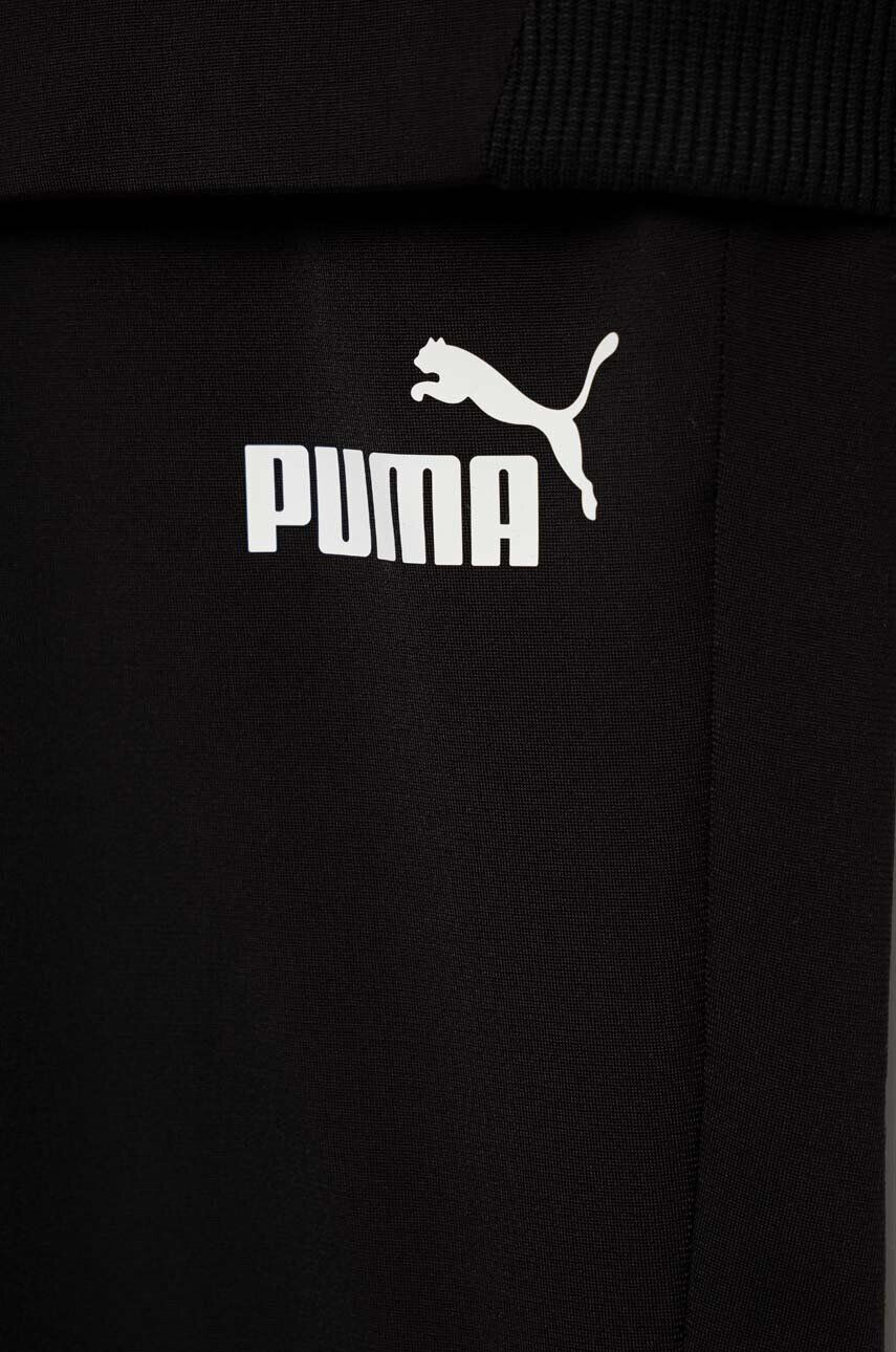 Puma trening copii Baseball Poly Suit cl B culoarea negru - Pled.ro