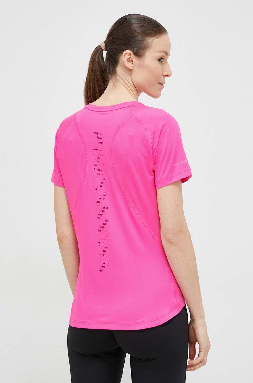 Puma tricou de alergare Cloudspun culoarea roz - Pled.ro