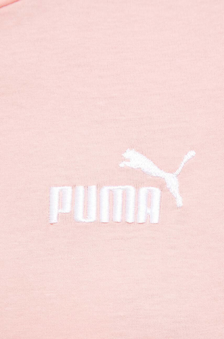 Puma tricou din bumbac culoarea roz - Pled.ro