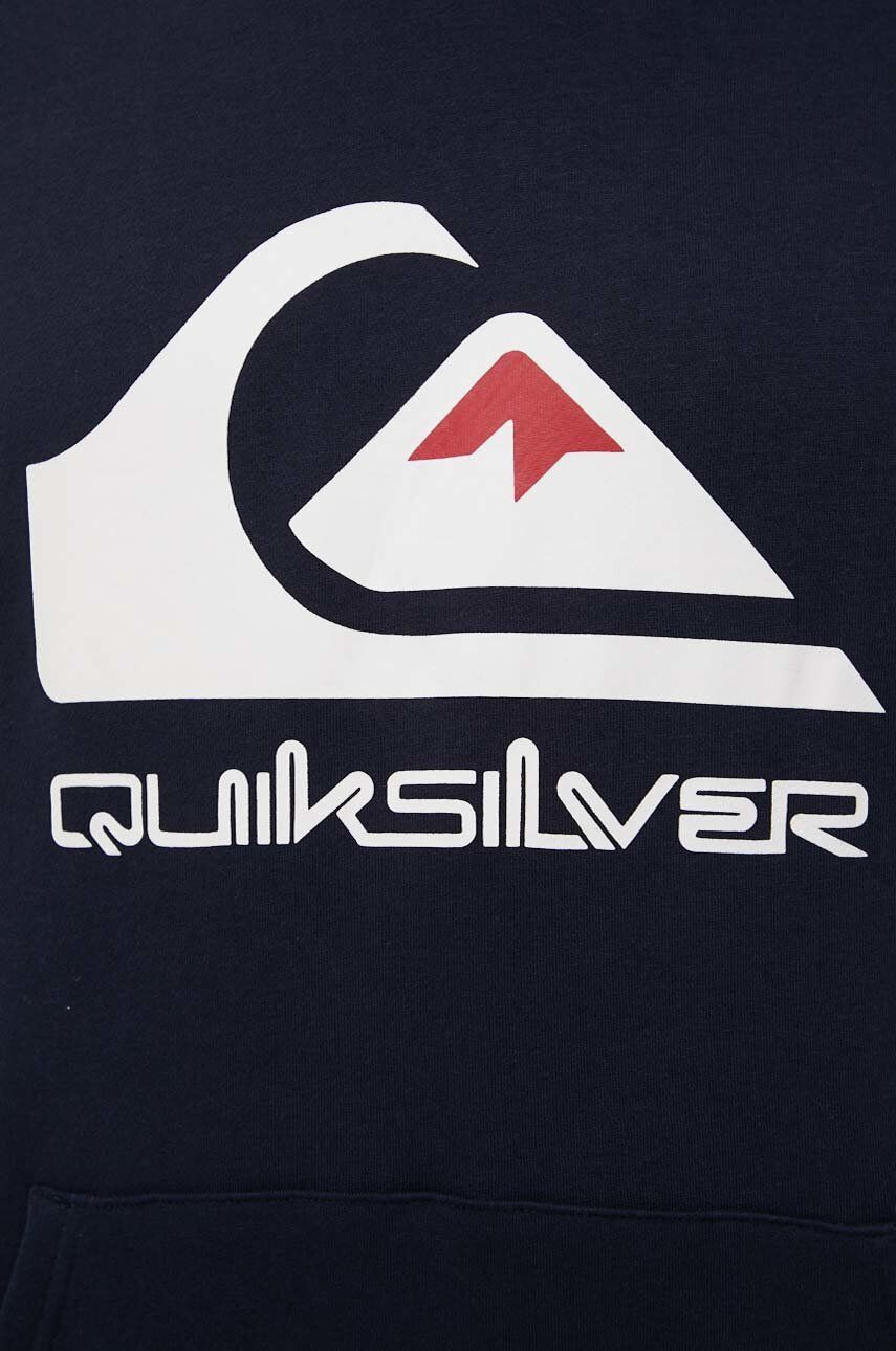 Quiksilver bluza barbati culoarea rosu cu imprimeu - Pled.ro