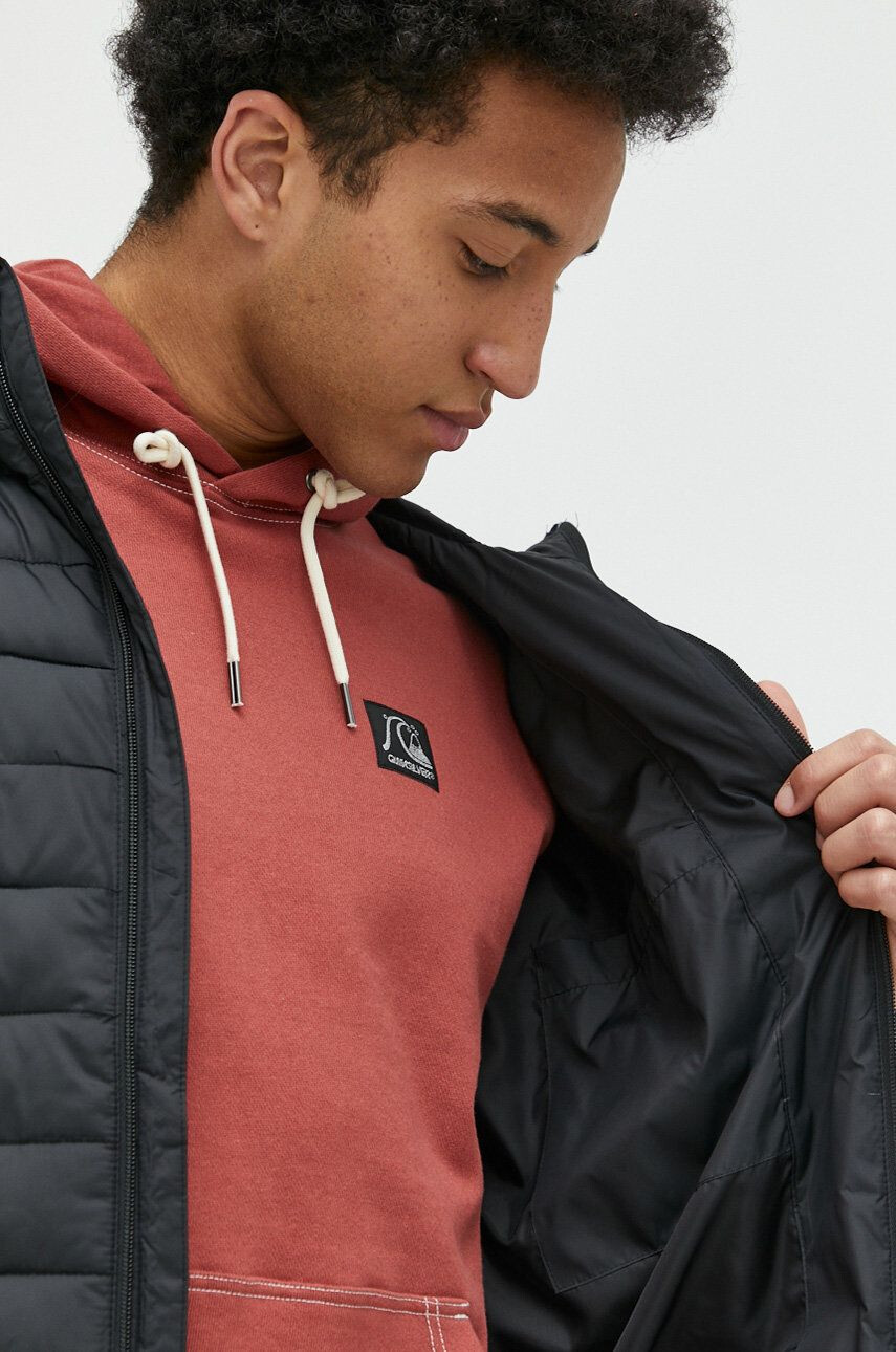 Quiksilver geaca barbati culoarea negru de tranzitie - Pled.ro