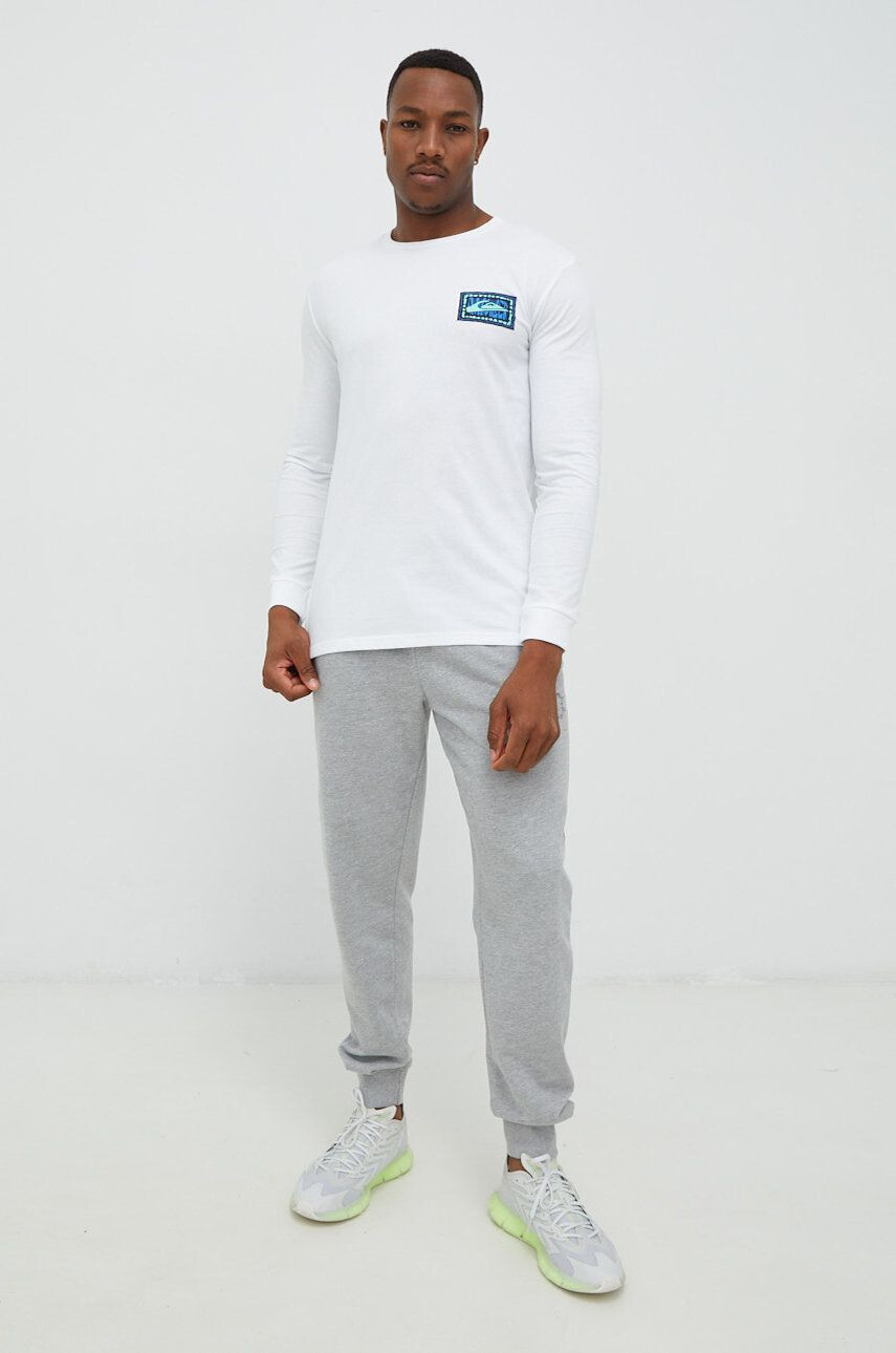 Quiksilver longsleeve din bumbac - Pled.ro