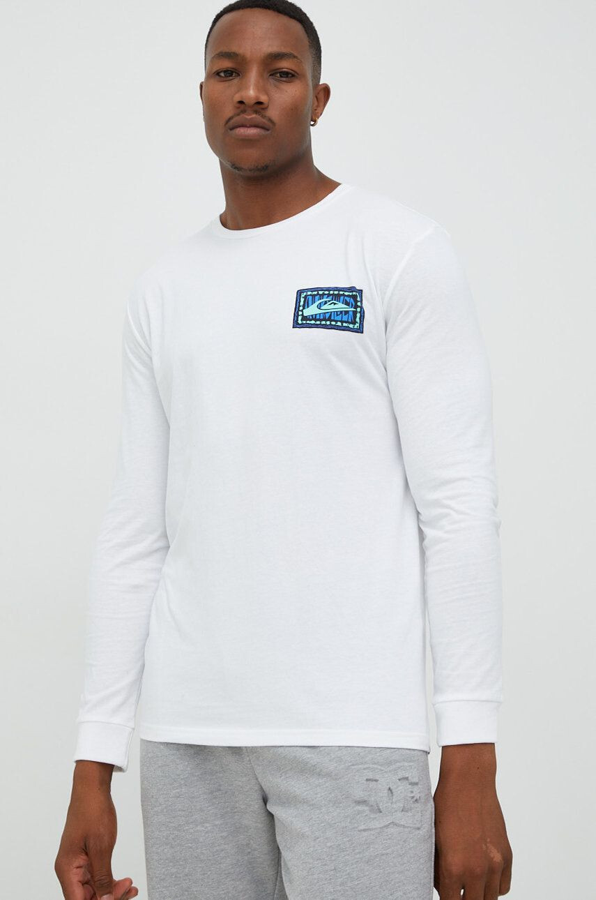 Quiksilver longsleeve din bumbac - Pled.ro