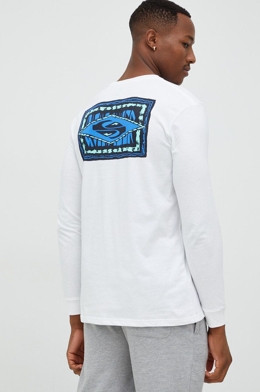 Quiksilver longsleeve din bumbac - Pled.ro