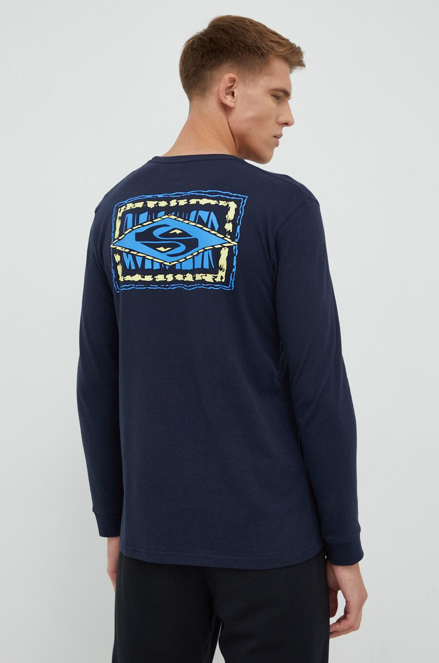 Quiksilver longsleeve din bumbac - Pled.ro