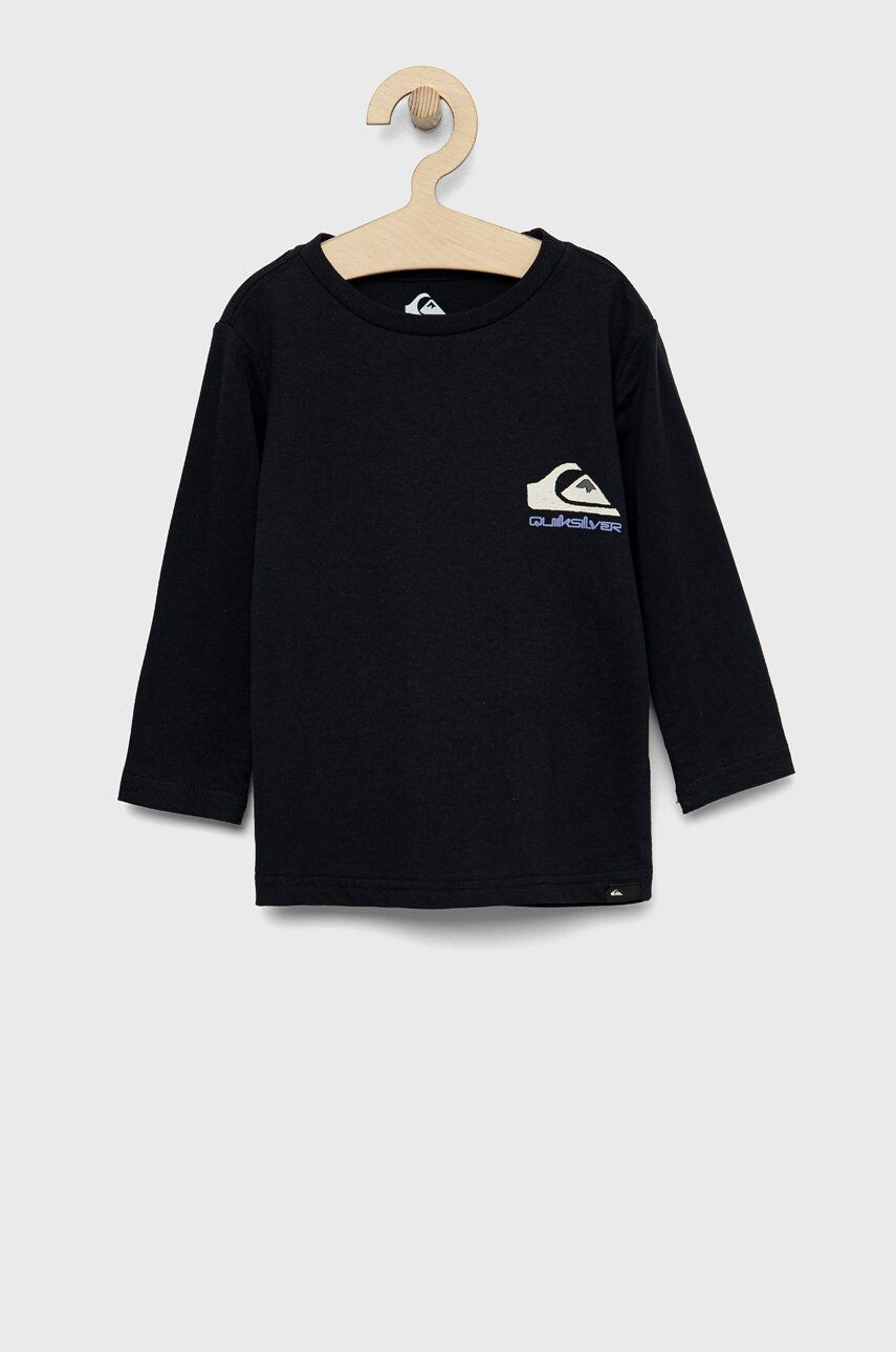 Quiksilver longsleeve din bumbac pentru copii - Pled.ro