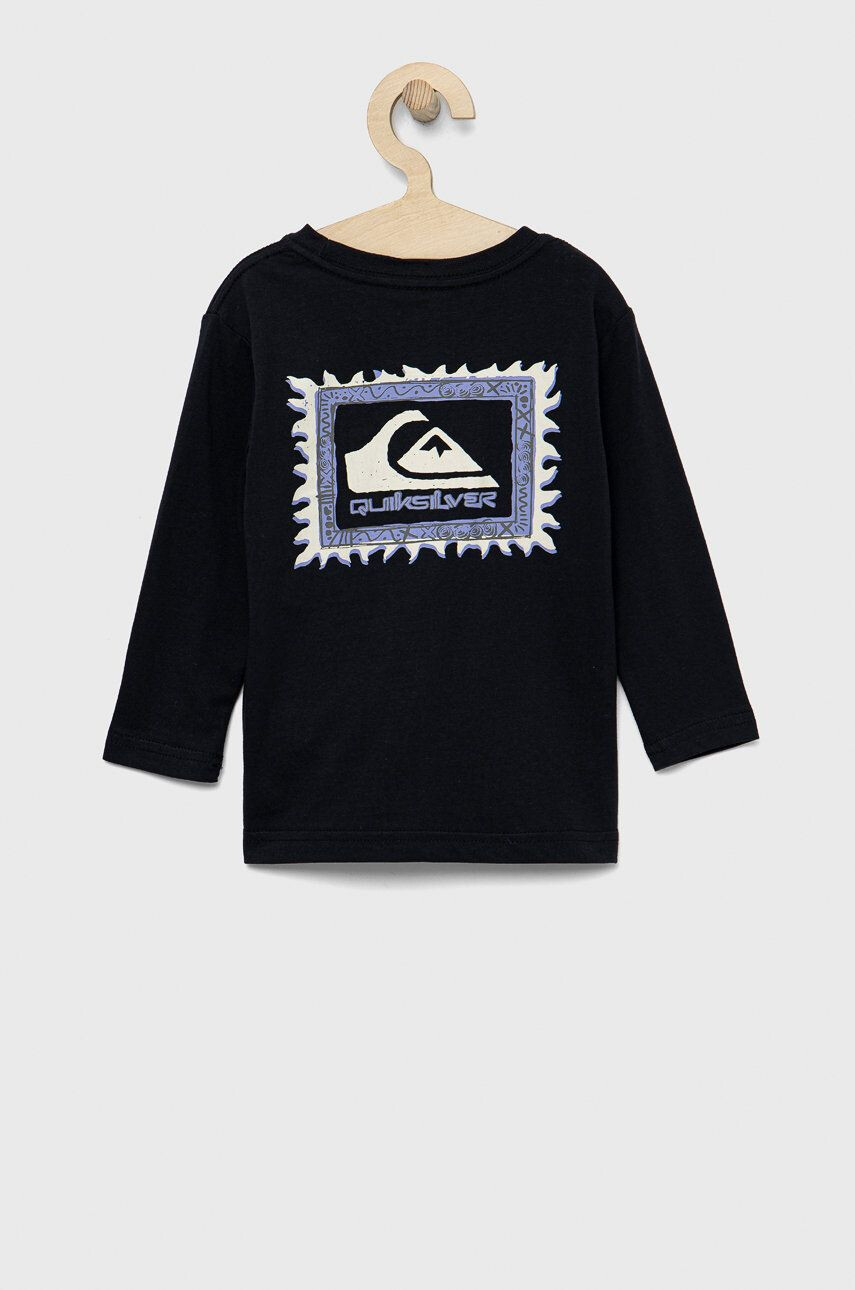 Quiksilver longsleeve din bumbac pentru copii - Pled.ro