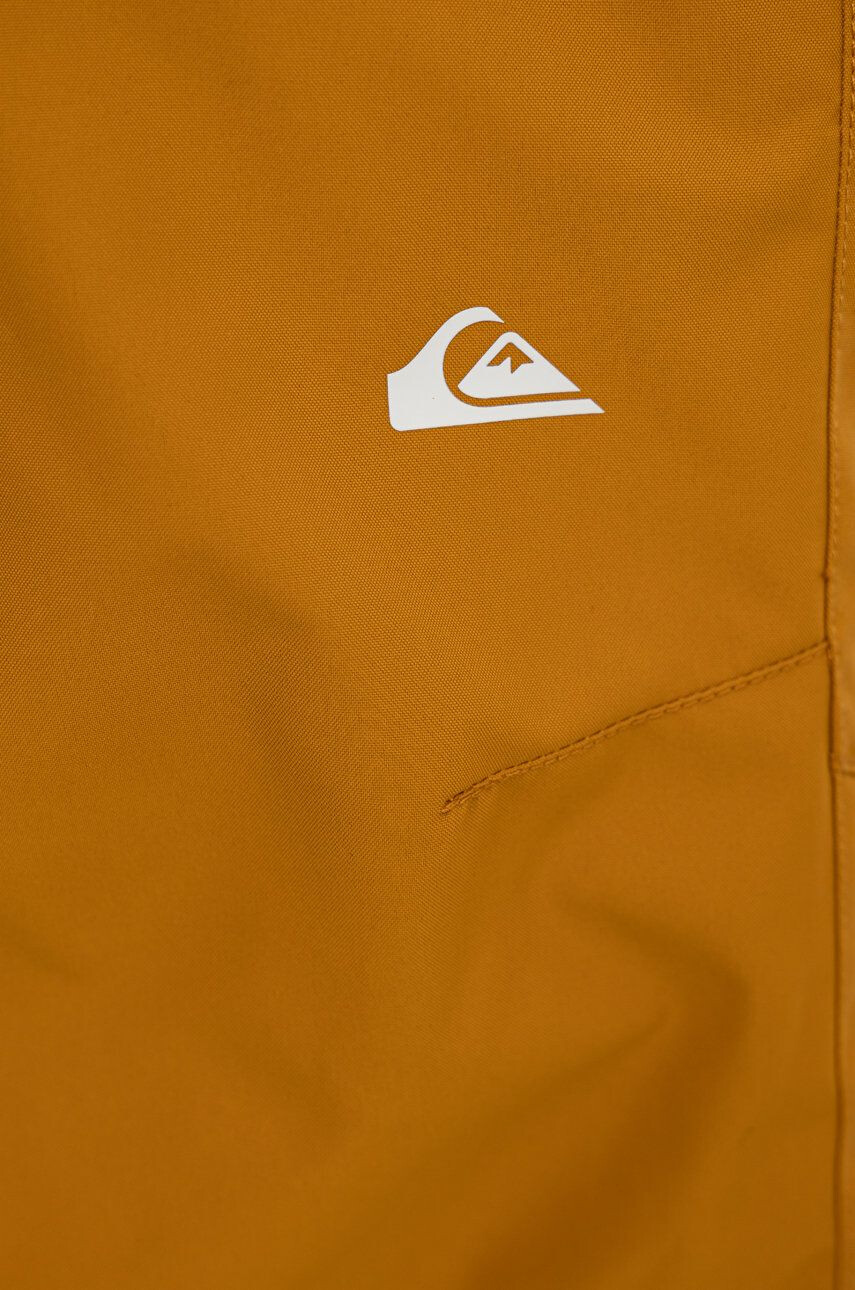 Quiksilver pantaloni copii culoarea portocaliu - Pled.ro