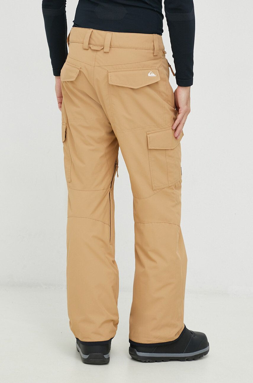 Quiksilver pantaloni Porter culoarea bej - Pled.ro