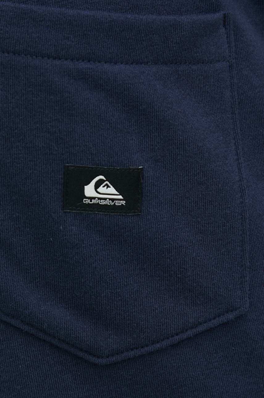 Quiksilver pantaloni scurti barbati culoarea albastru marin melanj - Pled.ro