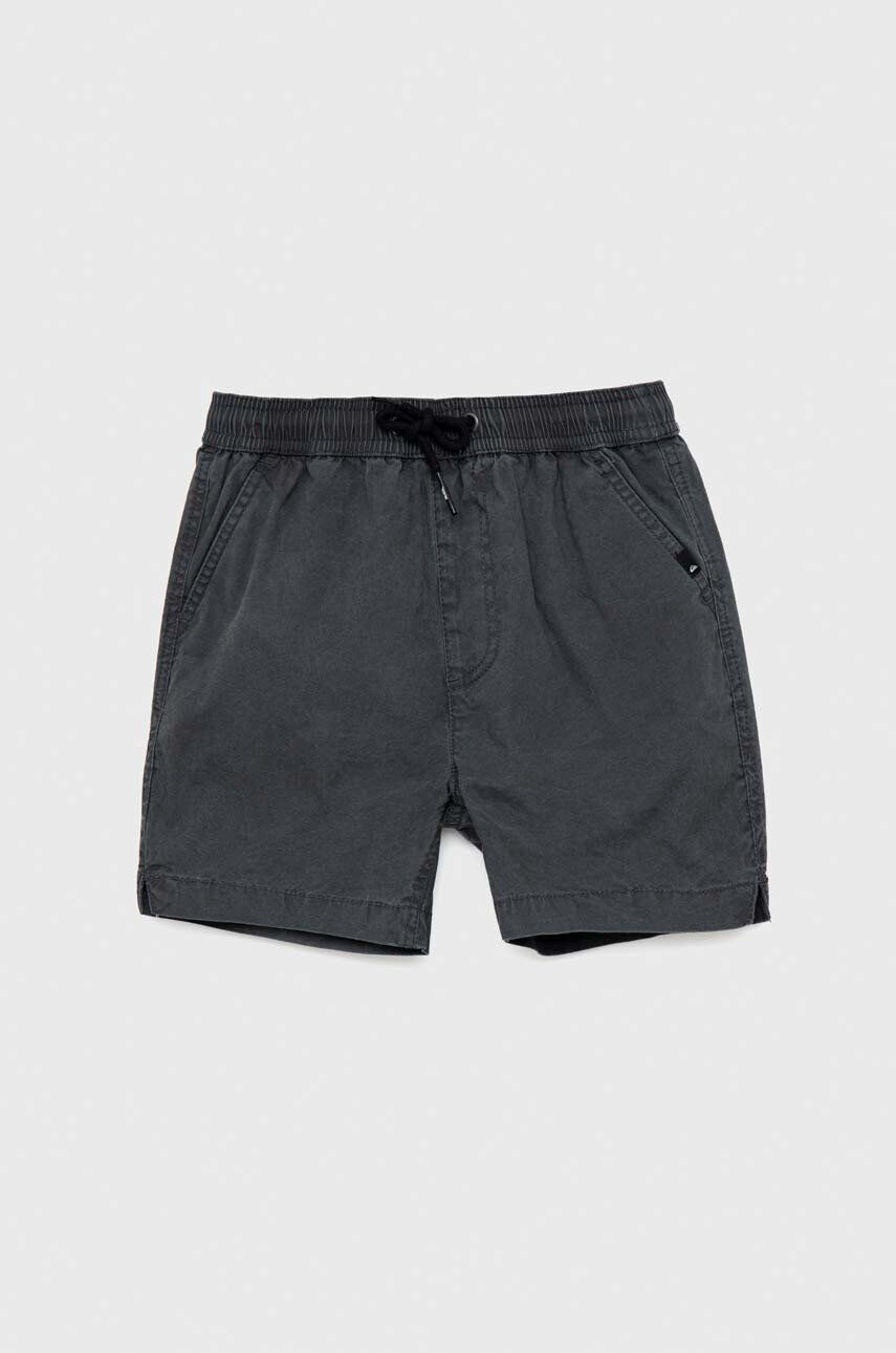 Quiksilver pantaloni scurti copii culoarea negru talie reglabila - Pled.ro