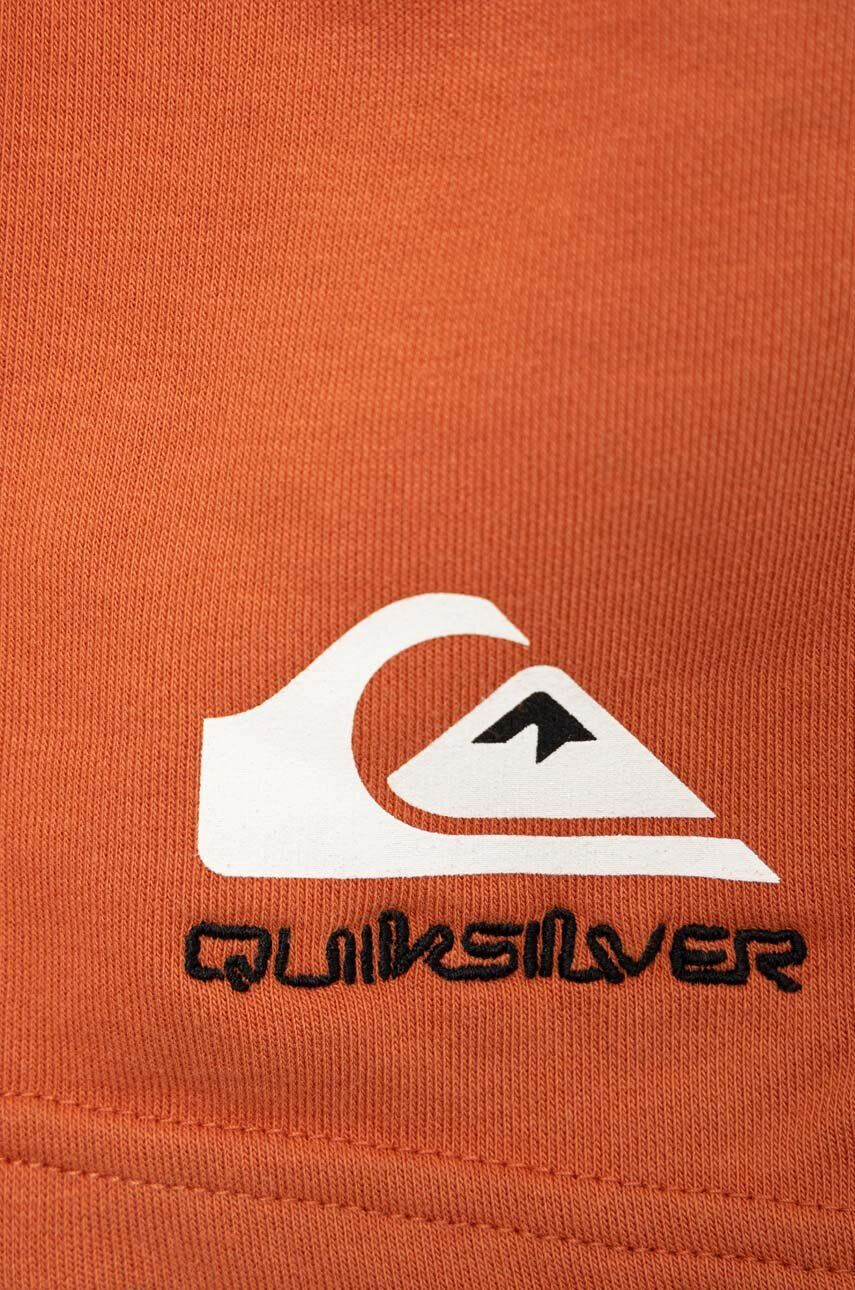 Quiksilver pantaloni scurti copii culoarea galben talie reglabila - Pled.ro