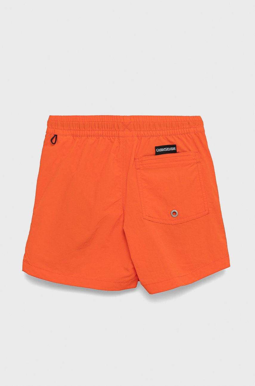 Quiksilver pantaloni scurti de baie copii culoarea rosu - Pled.ro