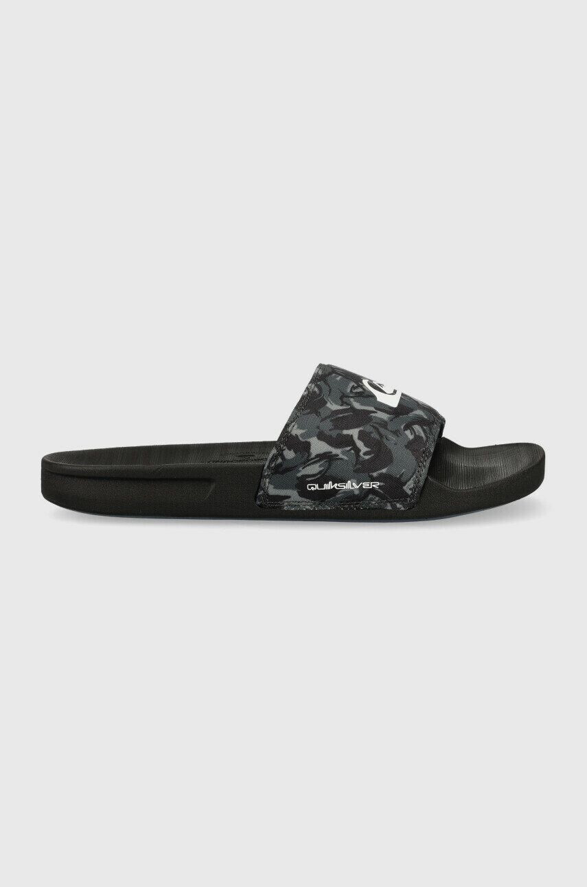 Quiksilver papuci barbati culoarea negru - Pled.ro