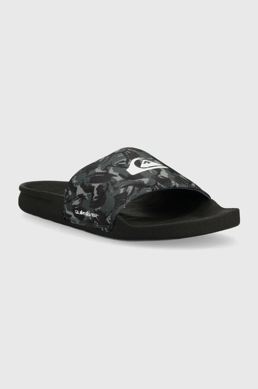 Quiksilver papuci barbati culoarea negru - Pled.ro