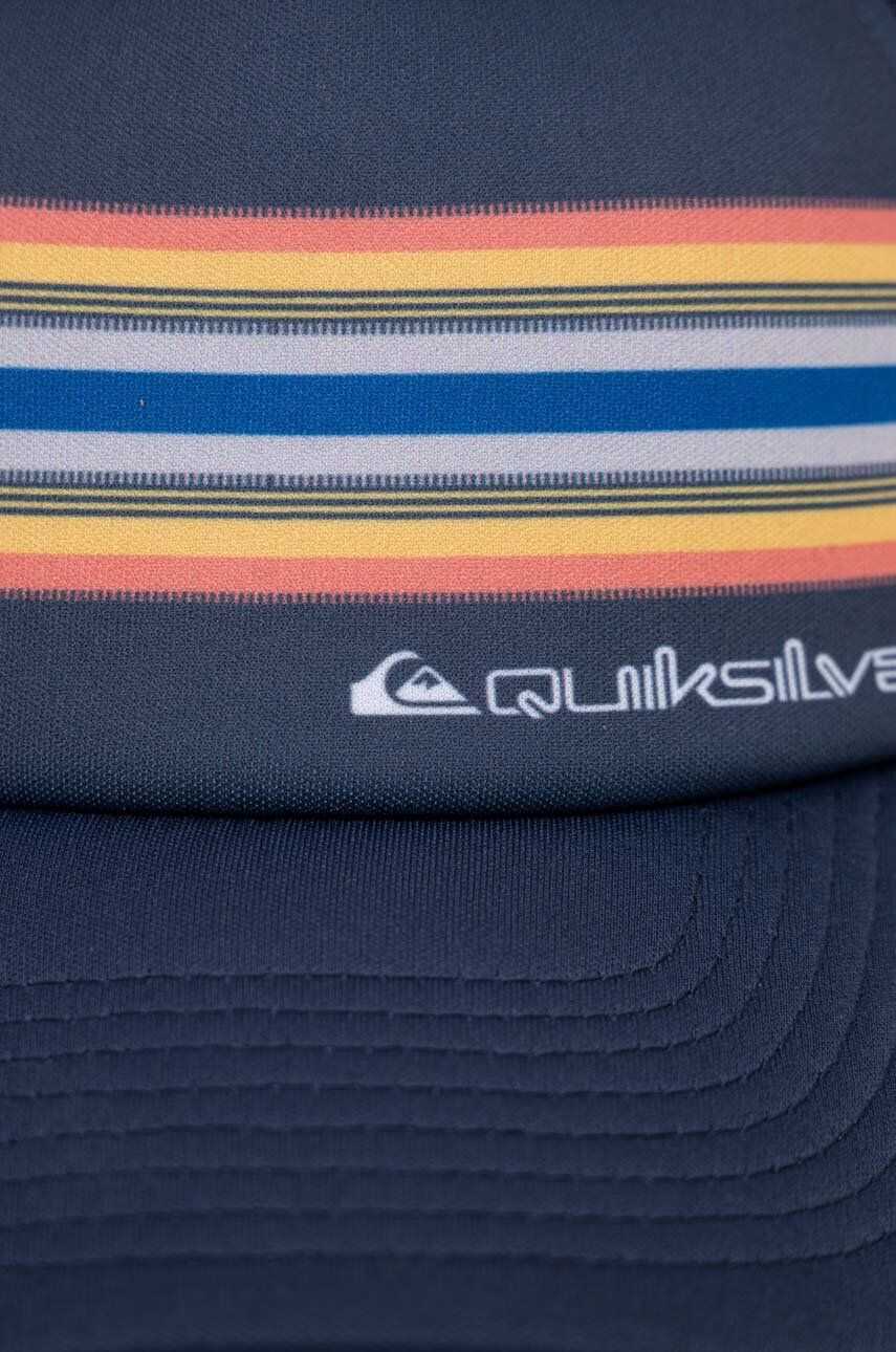 Quiksilver sapca culoarea negru cu imprimeu - Pled.ro