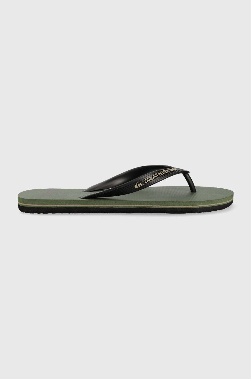 Quiksilver slapi barbati culoarea verde - Pled.ro