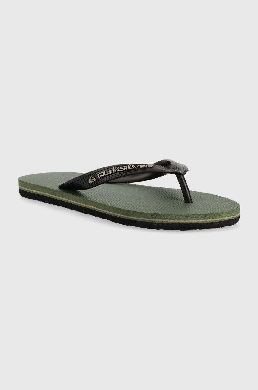 Quiksilver slapi barbati culoarea verde - Pled.ro