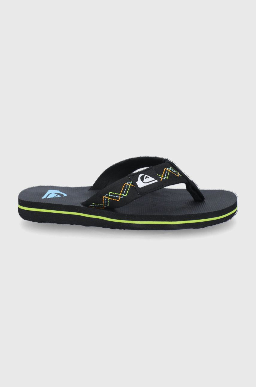 Quiksilver slapi copii culoarea negru - Pled.ro