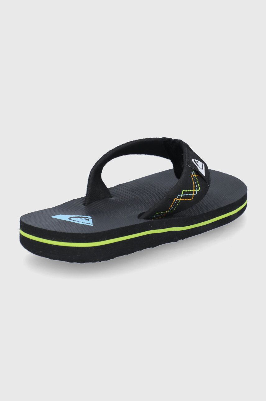 Quiksilver slapi copii culoarea negru - Pled.ro