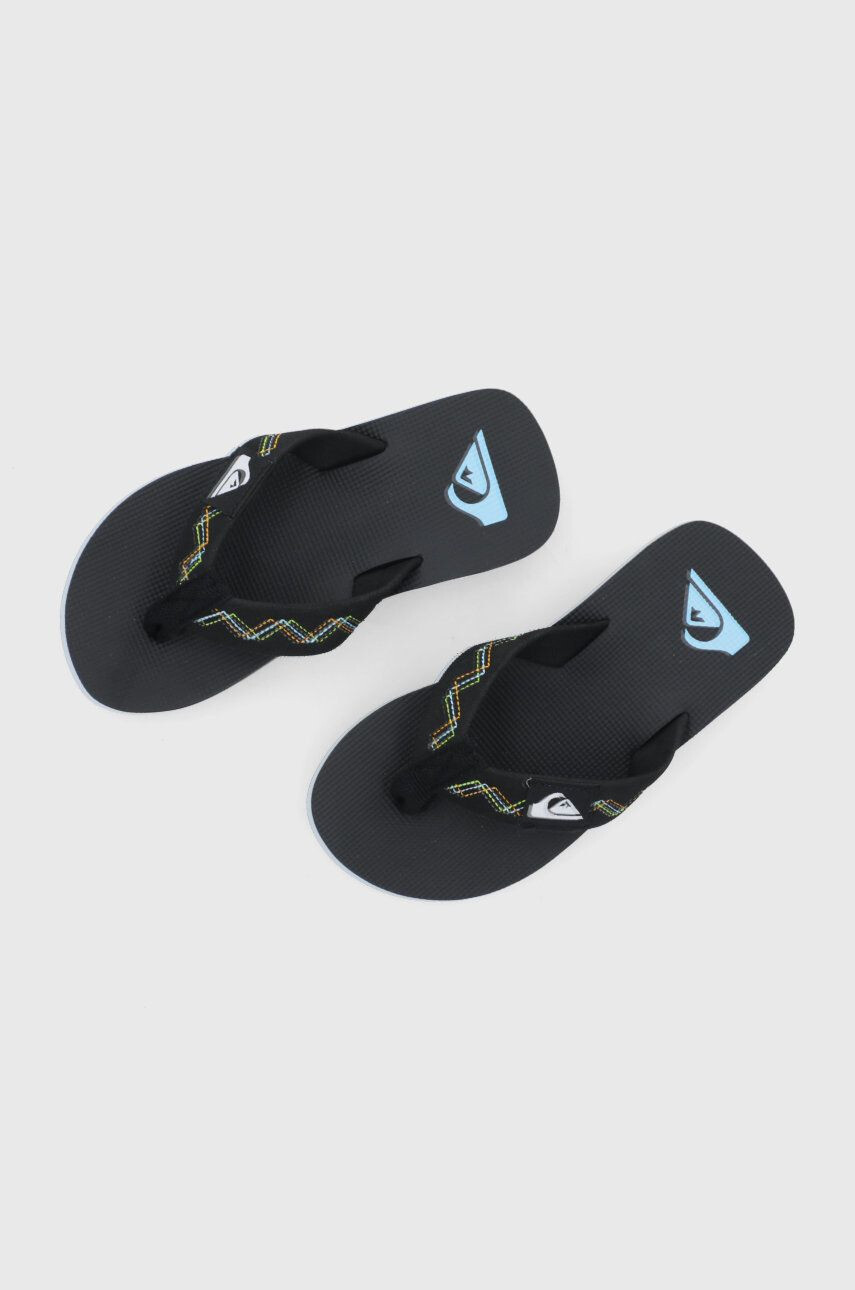 Quiksilver slapi copii culoarea negru - Pled.ro