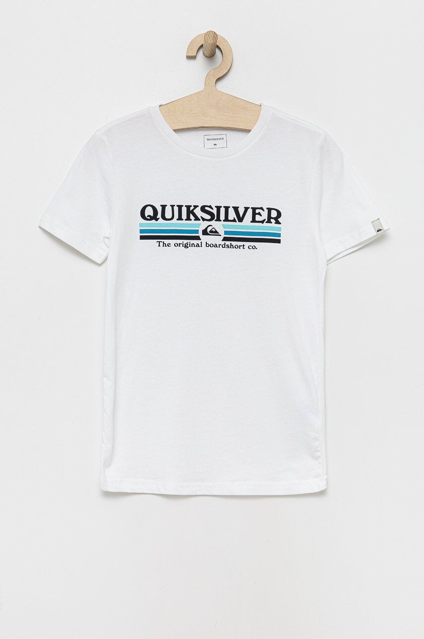 Quiksilver tricou de bumbac pentru copii - Pled.ro