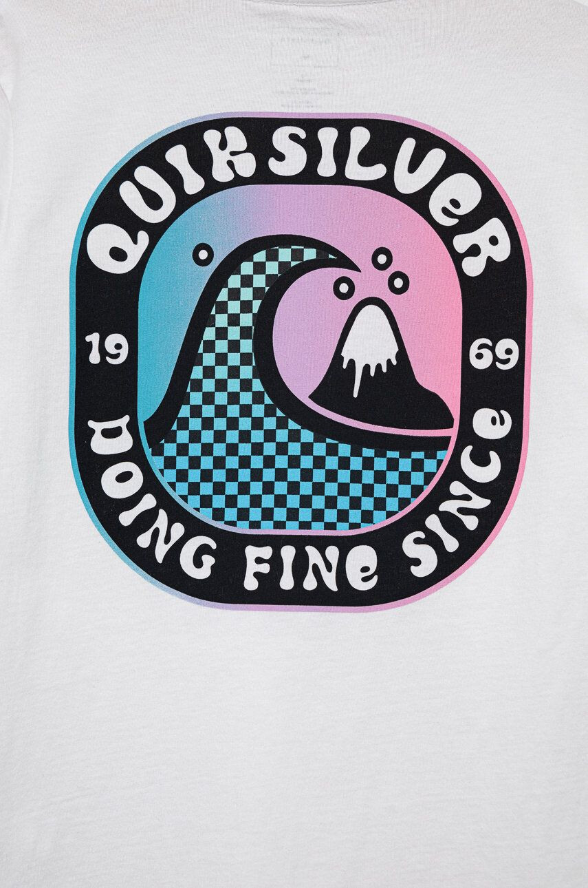 Quiksilver tricou de bumbac pentru copii - Pled.ro