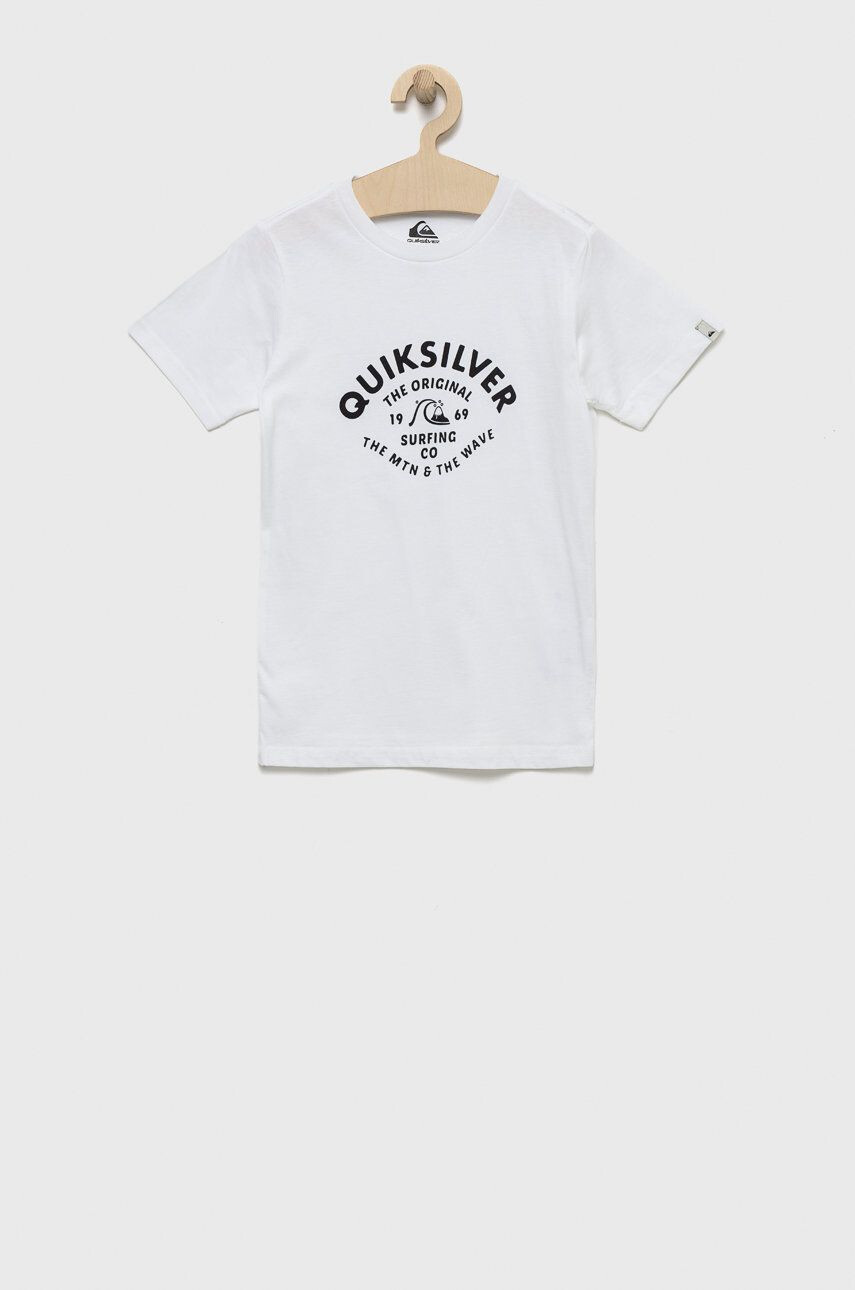 Quiksilver tricou de bumbac pentru copii - Pled.ro