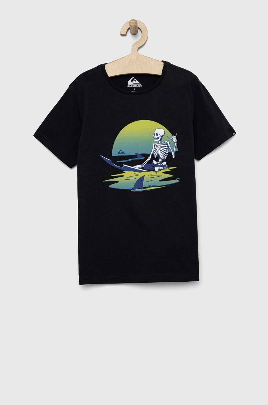 Quiksilver tricou de bumbac pentru copii - Pled.ro