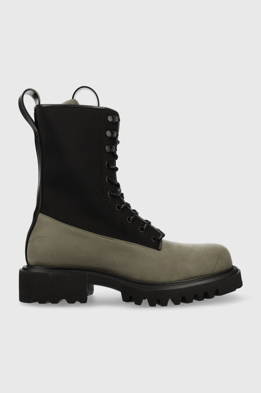 Rains bocanci 22610 Show Combat Boot Neopren barbati culoarea negru 22610.65-65.Evergre - Pled.ro