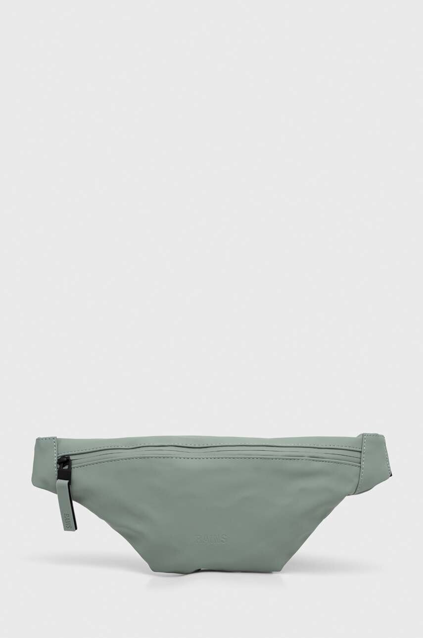 Rains borseta 14700 Crossbody Bags culoarea verde - Pled.ro