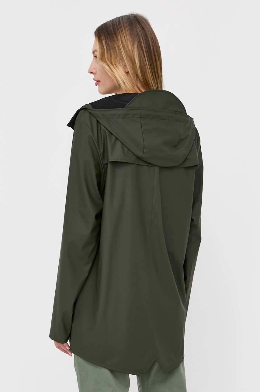 Rains geacă 12010 Jacket culoarea verde de tranzitie 12010.03-Green - Pled.ro