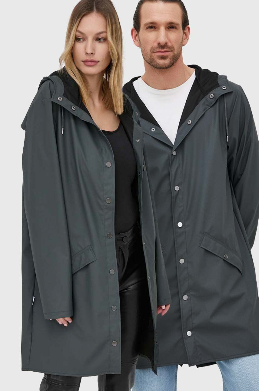 Rains geaca 12020 Long Jacket - Pled.ro