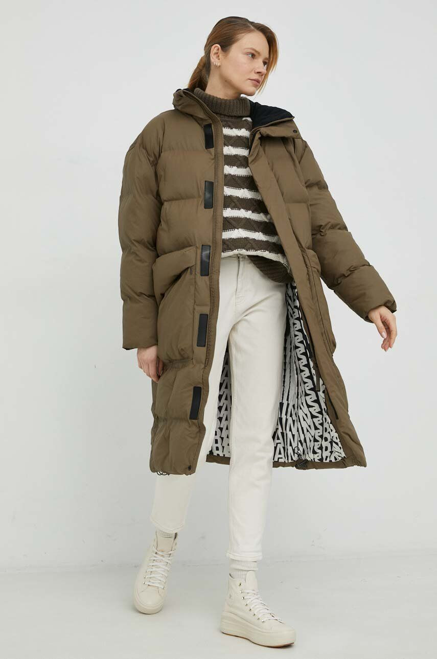 Rains geaca 15020 block puffer coat - Pled.ro