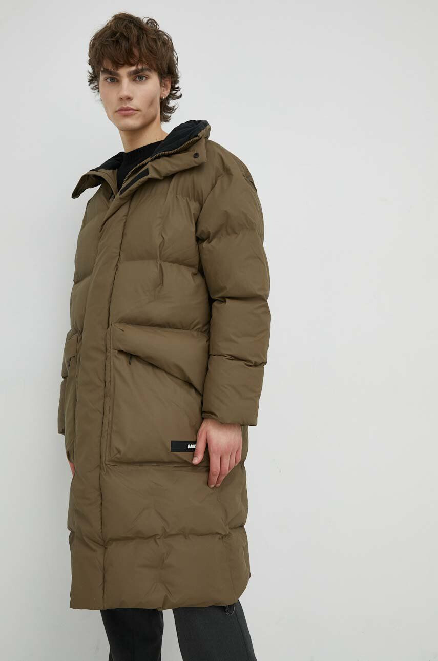 Rains geaca 15020 block puffer coat - Pled.ro