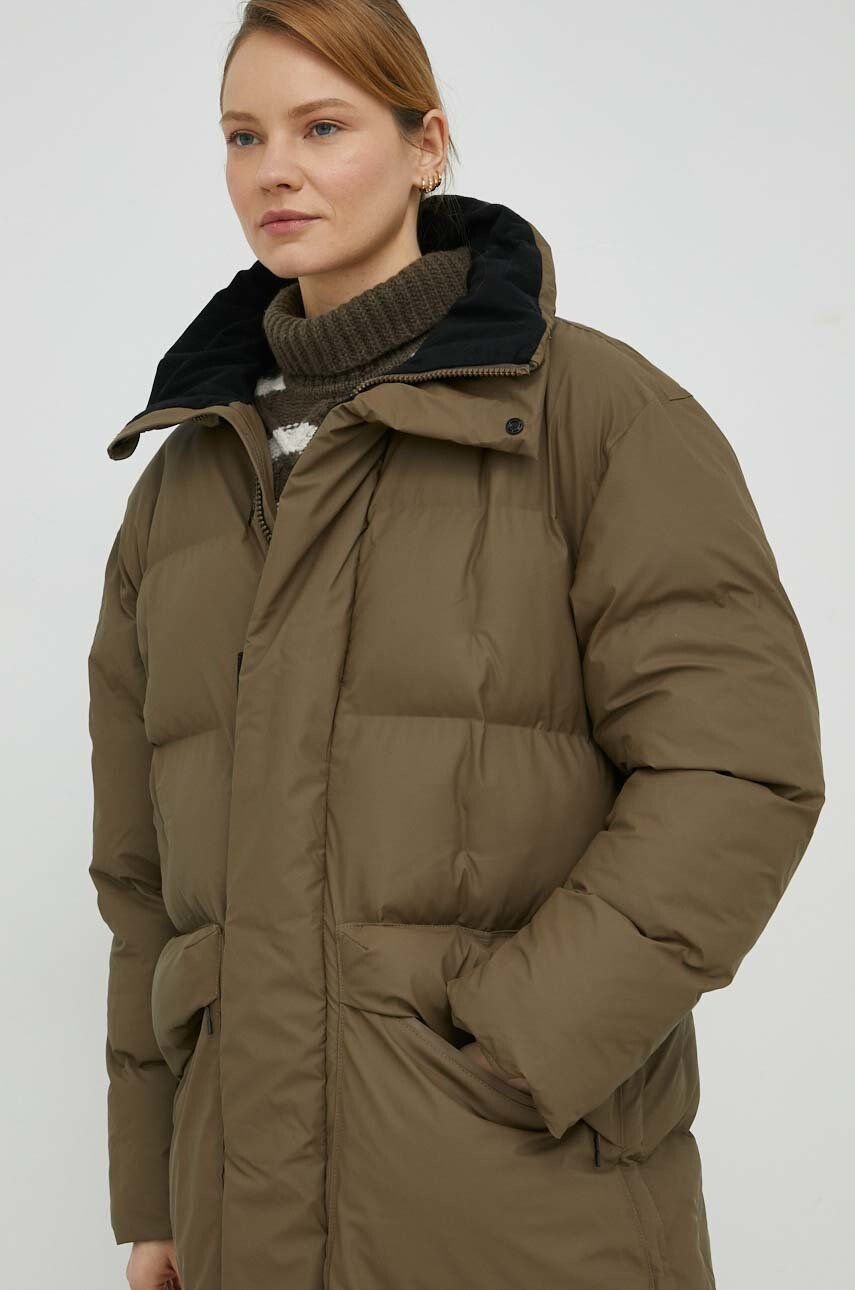 Rains geaca 15020 block puffer coat - Pled.ro