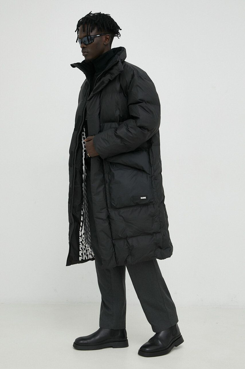 Rains geaca 15020 Block Puffer Coat - Pled.ro