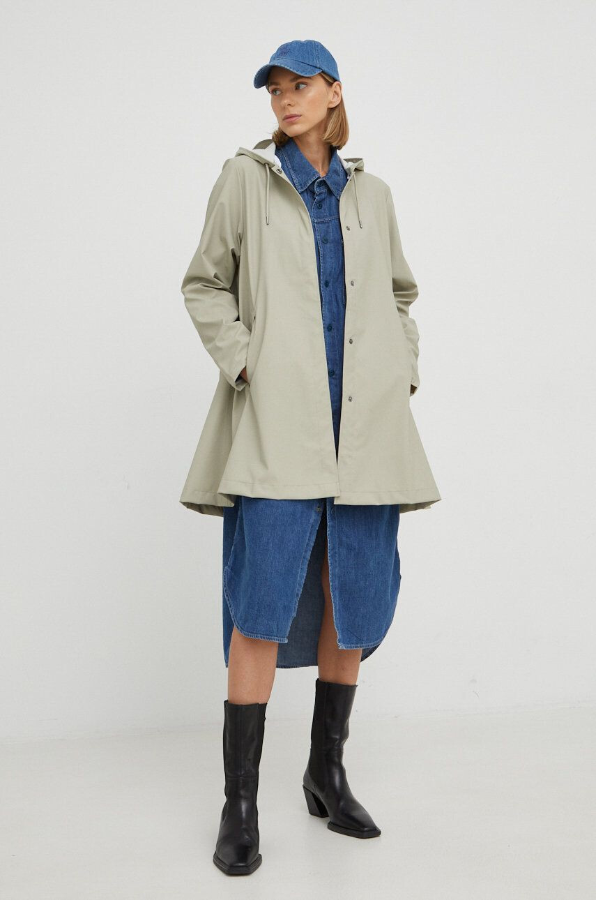 Rains geaca 18340 A-line Jacket - Pled.ro