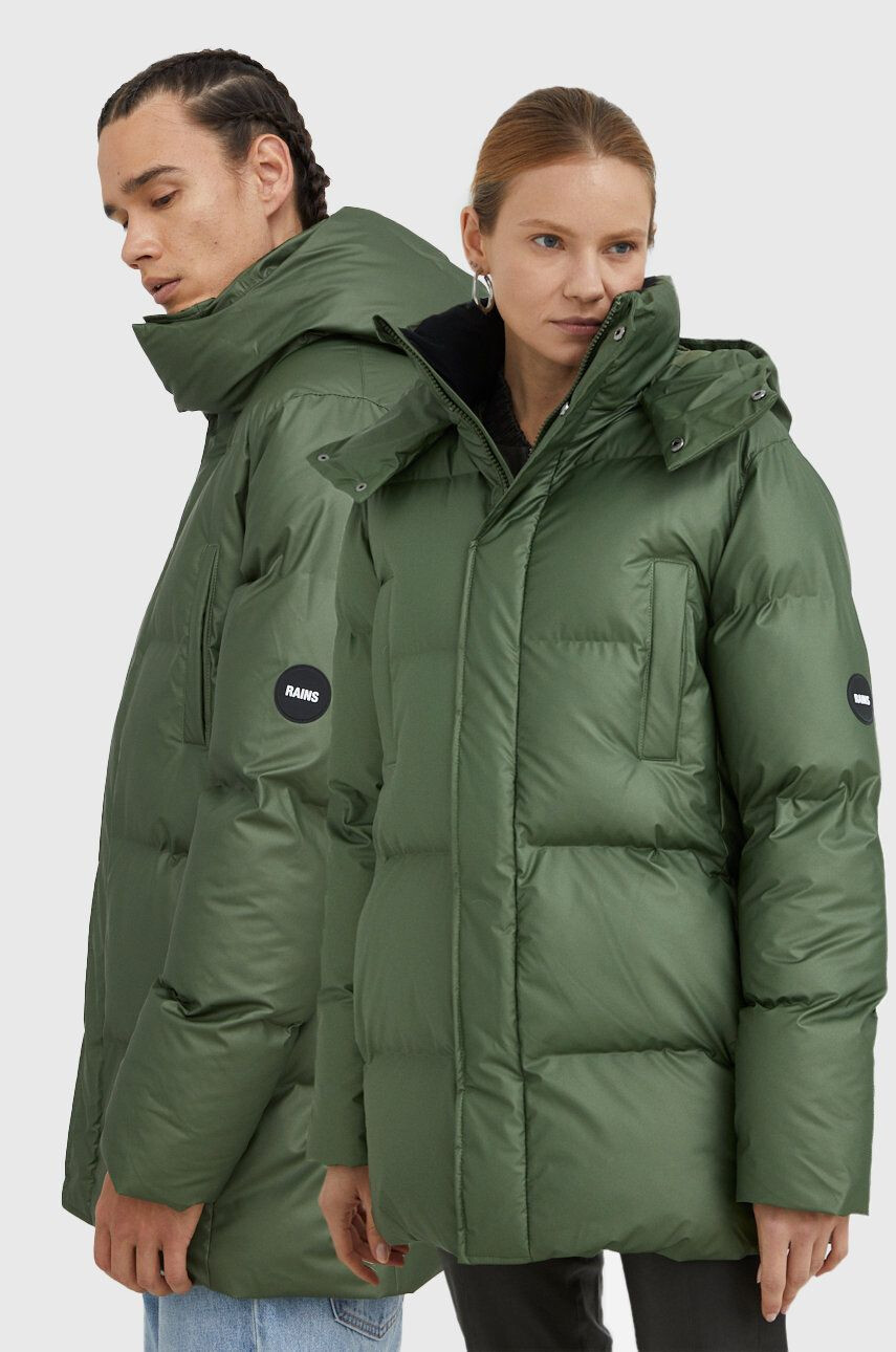 Rains geaca 15040 Boxy Puffer Parka - Pled.ro