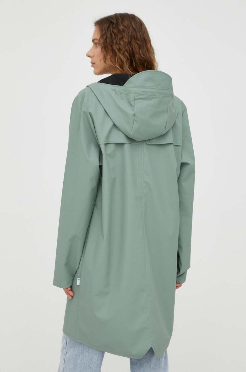 Rains geaca de ploaie 12020 Jackets culoarea verde de tranzitie - Pled.ro