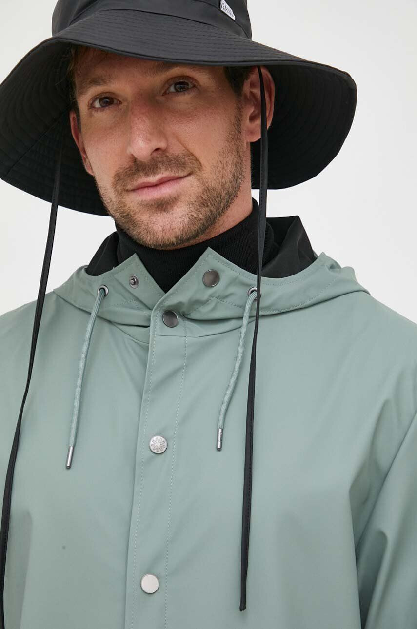 Rains geaca de ploaie 12020 Jackets culoarea verde de tranzitie - Pled.ro