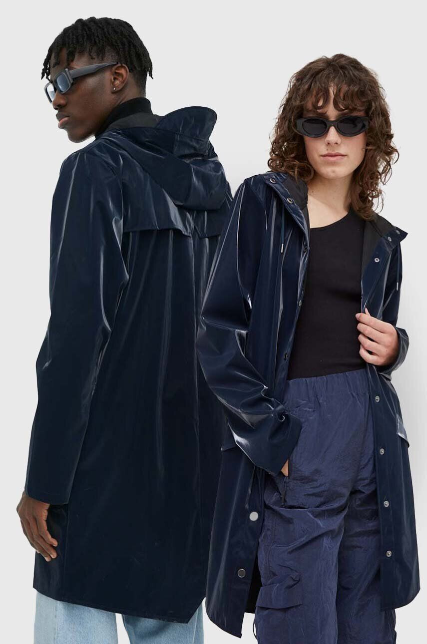 Rains geaca de ploaie 12020 Long Jacket - Pled.ro