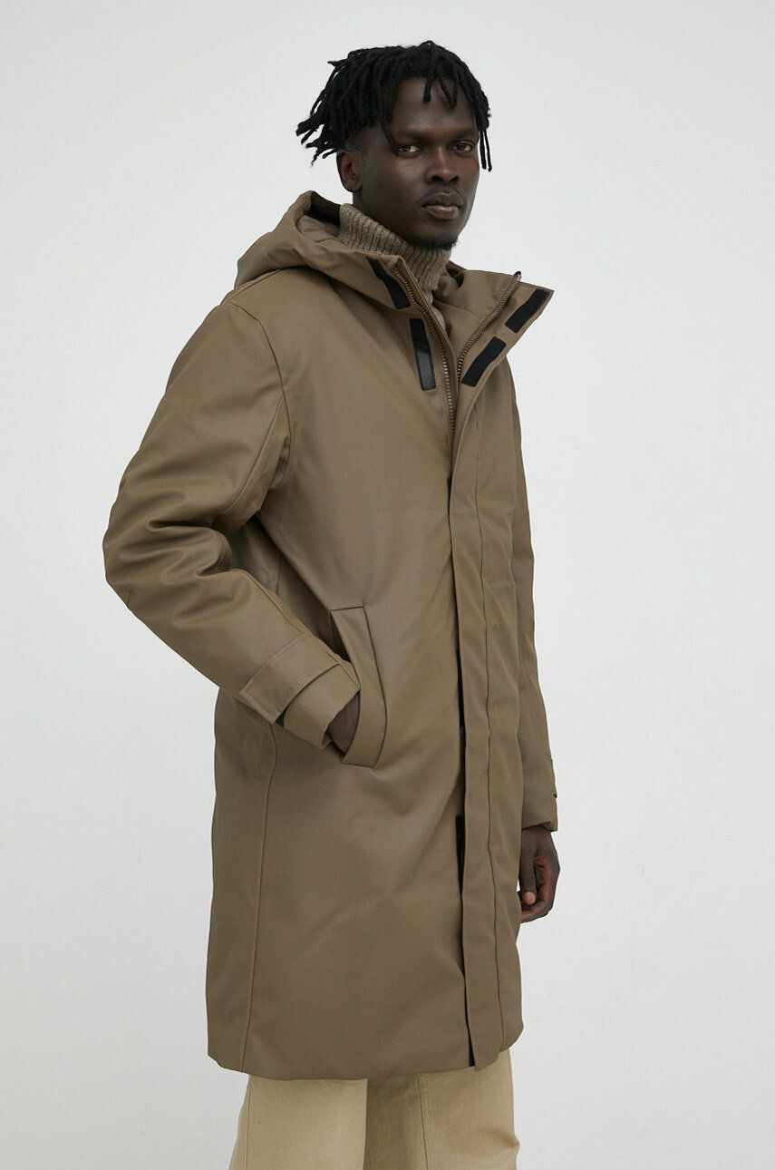 Rains geaca de ploaie 15260 Glacial Coat - Pled.ro