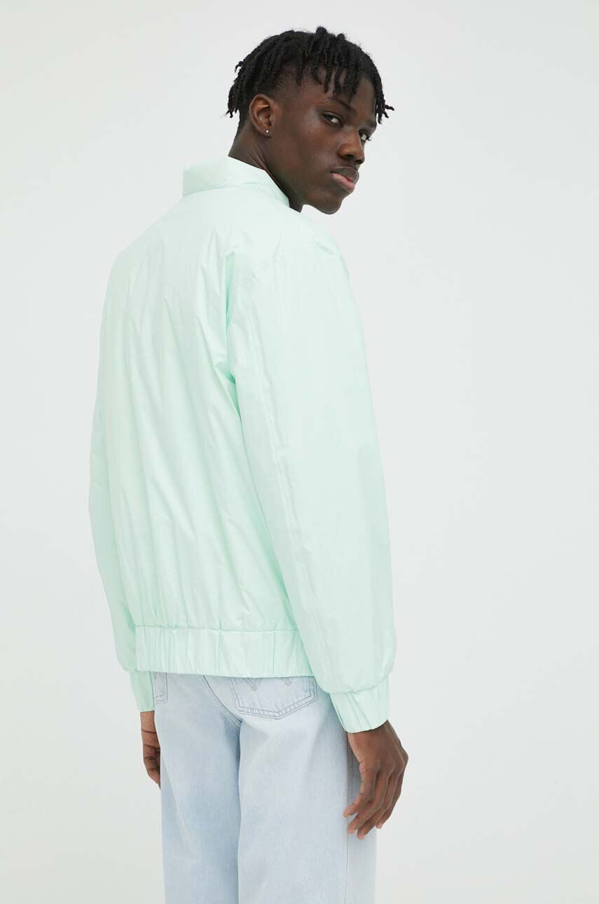 Rains geaca de ploaie 15530 Fuse Bomber Jacket culoarea verde de tranzitie oversize - Pled.ro