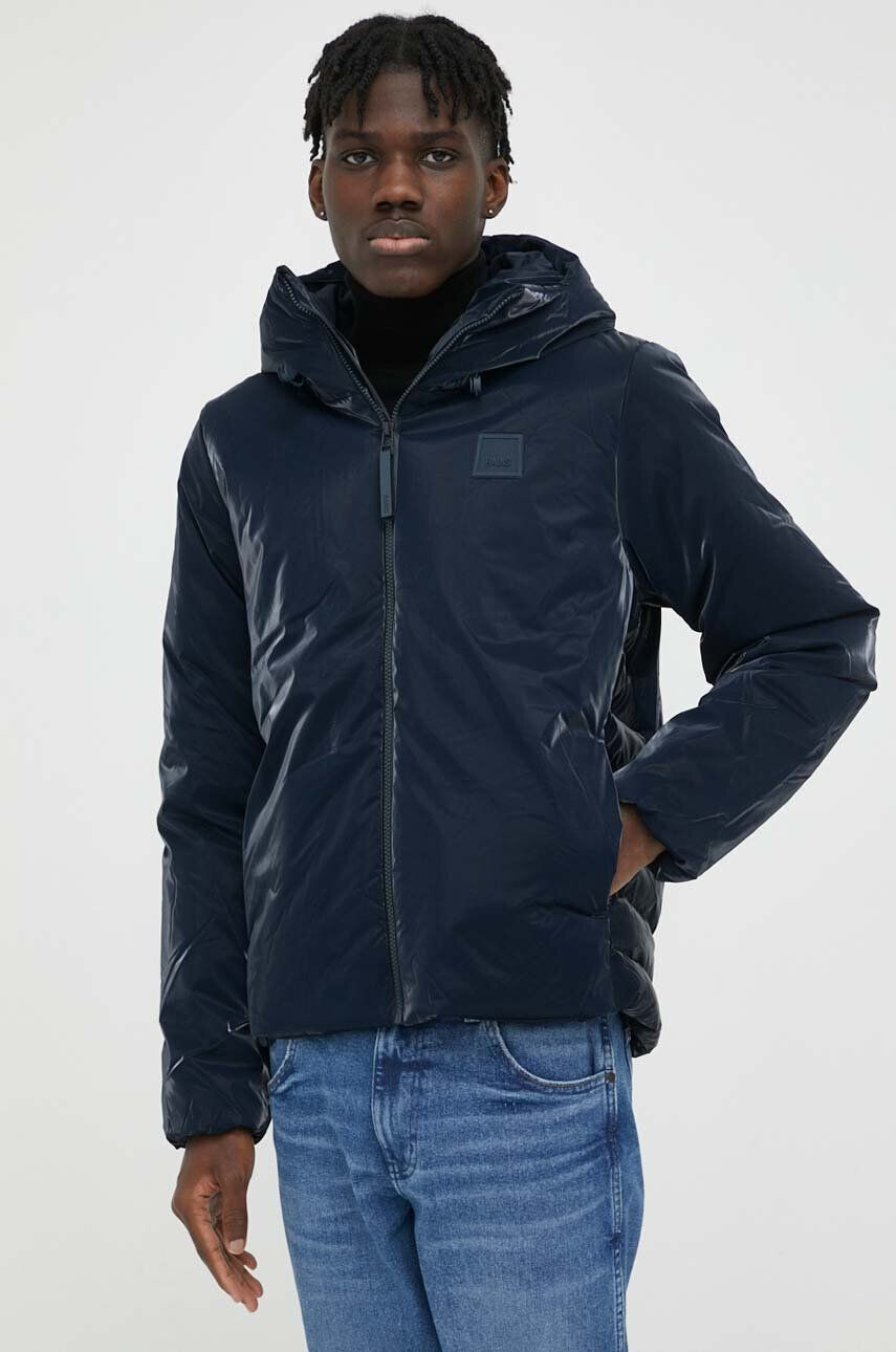 Rains geaca de ploaie 15700 Loop Jacket culoarea albastru marin de iarna - Pled.ro