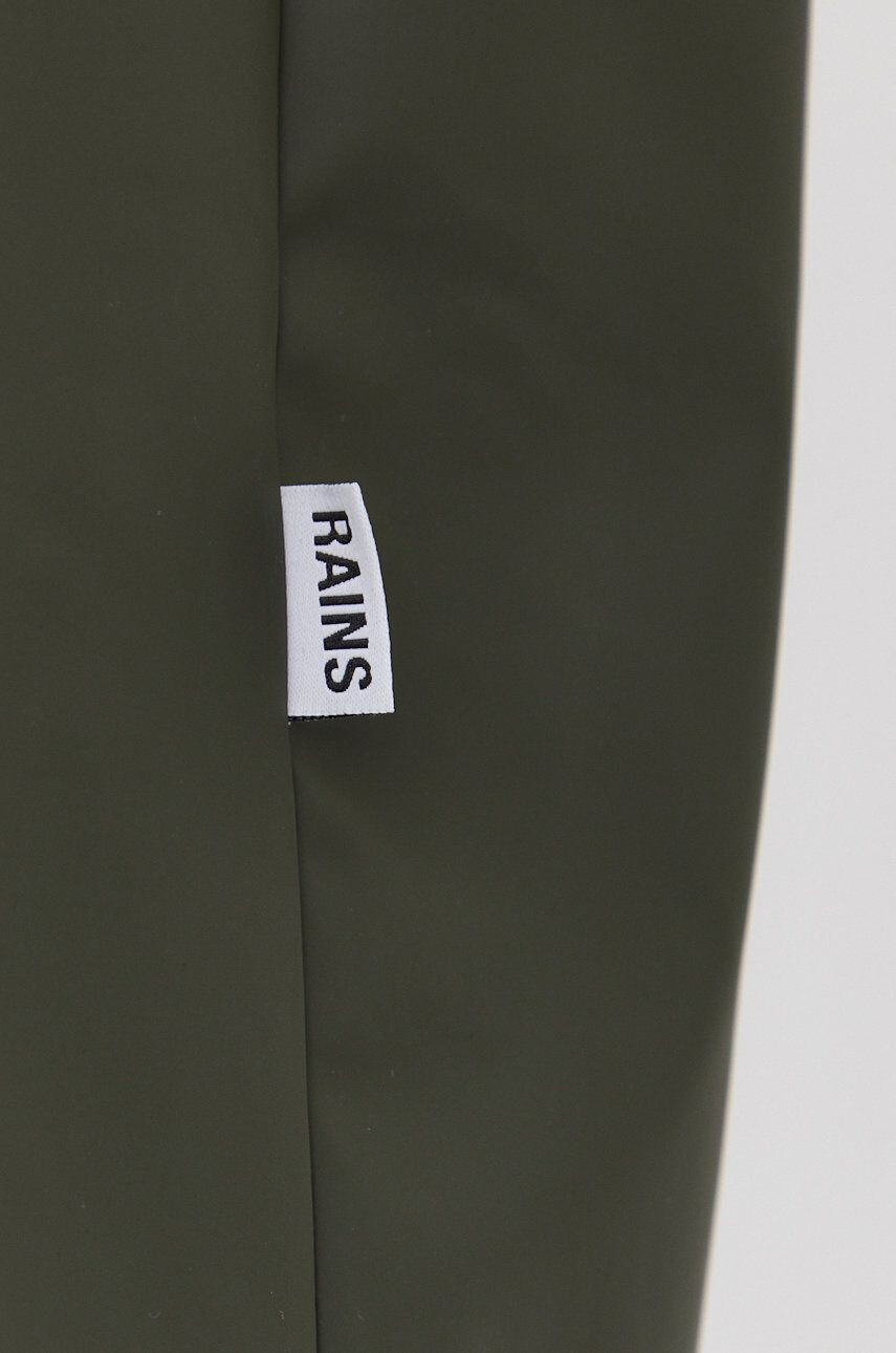 Rains geacă de ploaie 18140 Fishtail Parka culoarea verde de tranzitie 18140.03-Green - Pled.ro