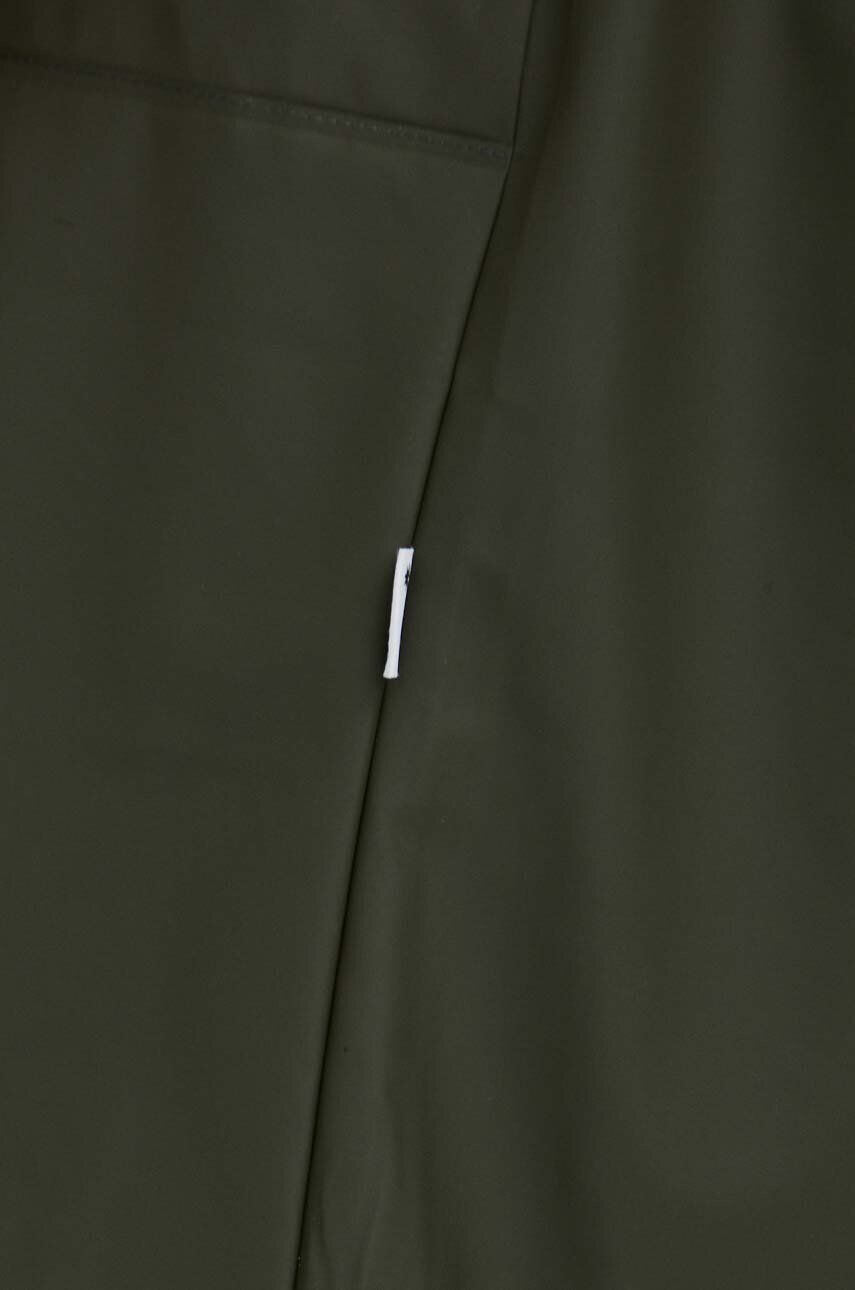 Rains geaca de ploaie 18550 Jackets femei culoarea verde de tranzitie - Pled.ro