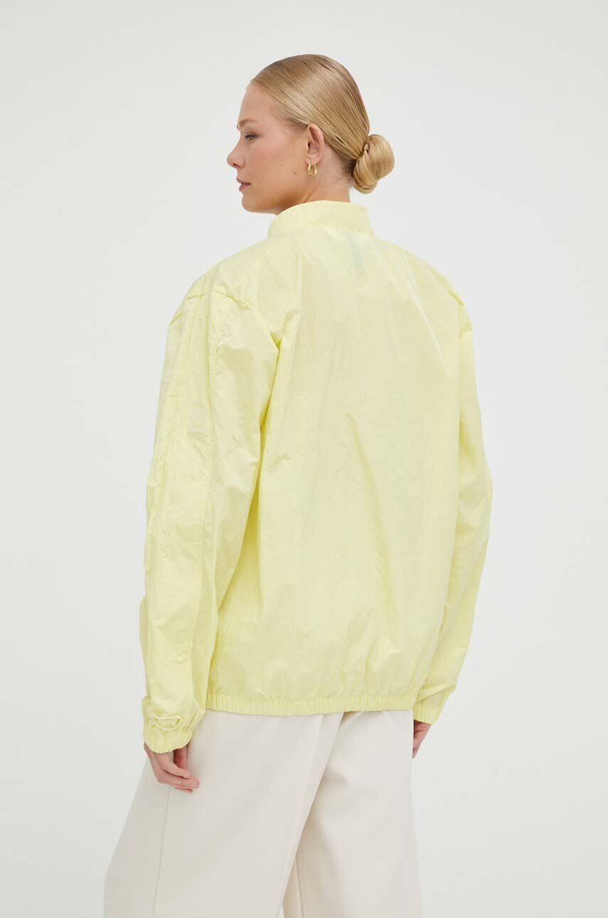 Rains geaca de ploaie 18960 Bomber Jacket culoarea galben de tranzitie - Pled.ro