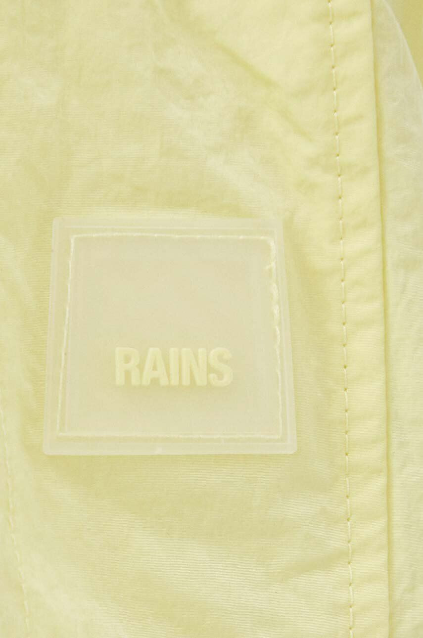 Rains geaca de ploaie 18960 Bomber Jacket culoarea galben de tranzitie - Pled.ro